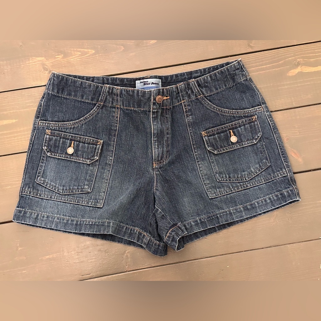 Y2k Old Navy Dark Blue Jean Shorts